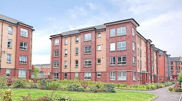 Spacious Modern Apartment Glasgow Exterior foto